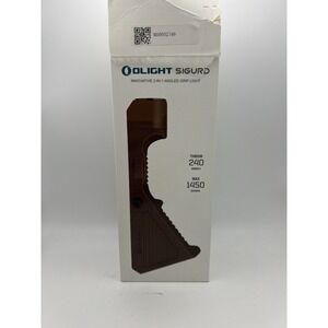 Olight Sigurd 1450 Lumen Throw 240 Meter Rechargeable Flashlight, Desert Tan